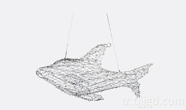 Iron Mesh Pendant Light